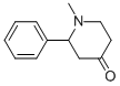 1-METHYL-2-PHENYL-PIPERIDIN-4-ONE 结构式