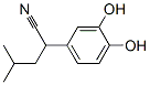 Valeronitrile, 2-(3,4-dihydroxyphenyl)-4-methyl- (7CI) 结构式