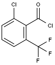 2-氯-6-(三氟甲基)苯甲酰氯,JRD 结构式