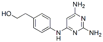 2-[4-[(2,6-diaminopyrimidin-4-yl)amino]phenyl]ethanol 结构式