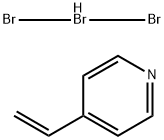 聚(4-乙烯基三溴化吡啶) 结构式