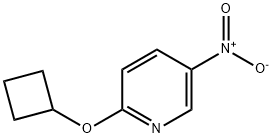 2-Cyclobutoxy-5-nitro-pyridine
 结构式