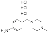 4-[(4-METHYL-1-PIPERAZINYL)METHYL]-BENZENAMINE TRIHYDROCHLORIDE 结构式