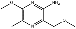 6-甲氧基-3-(甲氧基甲基)-5-甲基吡嗪-2-胺 结构式