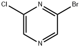 2-溴-6-氯吡嗪 结构式