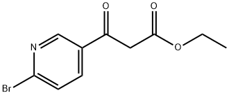 Ethyl3-(6-bromopyridin-3-yl)-3-oxopropanoate