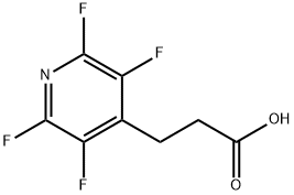 2,3,5,6-四氟吡啶-4-丙酸 结构式