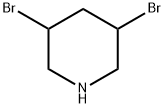 3,5-二溴哌啶 结构式
