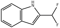2-(二氟甲基)-1H-吲哚 结构式