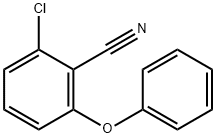 2-氯-6-苯氧基苯甲腈 结构式