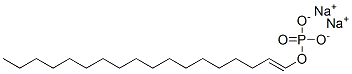 Octadecen-1-ol, phosphate, sodium salt  结构式