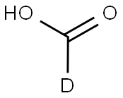 甲酸-D 结构式