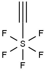 ETHYNYLSULFURPENTAFLUORIDE 结构式