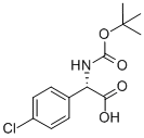 (S)-2-((tert-Butoxycarbonyl)amino)-2-(4-chlorophenyl)aceticacid