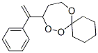 7,8,12-Trioxaspiro[5.6]dodecane,  9-(1-phenylethenyl)- 结构式