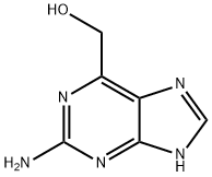 9H-Purine-6-methanol,  2-amino- 结构式