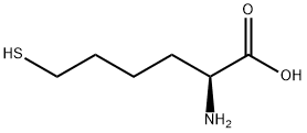 6-硫基-L-正亮氨酸 结构式