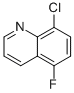 8-chloro-5-fluoroquinoline 结构式