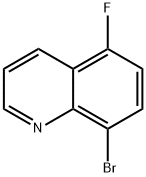 8-溴-5-氟喹啉 结构式