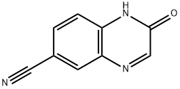 6-Quinoxalinecarbonitrile,  1,2-dihydro-2-oxo- 结构式