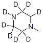 N-甲基哌嗪-2,2,3,3,5,5,6,6-D8 结构式