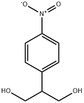 2-(P-NITROPHENYL)-1,3-PROPANDIOL 结构式