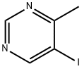 5-碘-4-甲基嘧啶 结构式