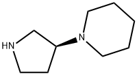 1-(3S)-3-PYRROLIDINYL-PIPERIDINE 结构式
