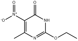 2-ethoxy-6-methyl-5-nitro-pyrimidin-4-ol 结构式