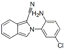 2-(2-AMINO-5-CHLOROPHENYL)-2H-ISOINDOLE-1-CARBONITRILE 结构式