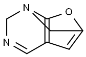 2H-1,6-Methanofuro[2,3-d]pyrimidine(9CI) 结构式