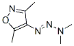 Isoxazole, 4-(3,3-dimethyl-1-triazeno)-3,5-dimethyl- (7CI) 结构式