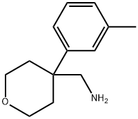 C-(4-M-TOLYL-TETRAHYDRO-PYRAN-4-YL)-METHYLAMINE 结构式