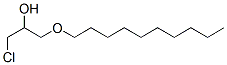 2-Propanol, 1-chloro-3-(decyloxy)- 结构式