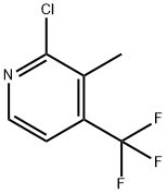 2-氯-3-甲基-4-(三氟甲基)吡啶 结构式