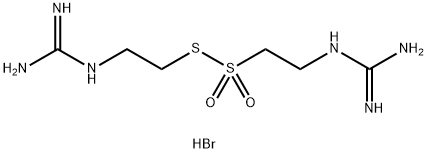 2-GUANIDINOETHYL 2-GUANIDINOETHANETHIOSULFONATE, DIHYDROBROMIDE 结构式