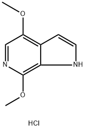 4,7-二甲氧基碧螺并[2,3,C]吡啶盐酸盐 结构式