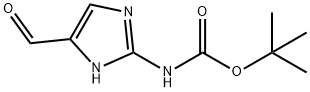 5 - 甲酰基-1H -咪唑-氨基甲酸叔丁基酯 结构式
