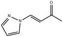 3-Buten-2-one, 4-(1H-pyrazol-1-yl)-, (E)- (9CI) 结构式