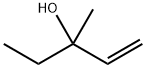 3-甲基-1-戊烯-3-醇 结构式