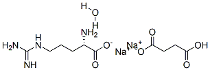 精氨琥珀酸 二钠盐 水合物 结构式