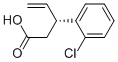 (R)-3-(2-CHLOROPHENYL)PENT-4-ENOIC ACID 结构式