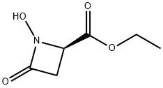 2-Azetidinecarboxylicacid,1-hydroxy-4-oxo-,ethylester,(R)-(9CI) 结构式