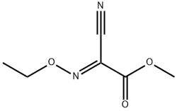 Acetic acid, cyano(ethoxyimino)-, methyl ester, (E)- (9CI) 结构式