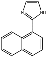 2-NAPHTHALEN-1-YL-1H-IMIDAZOLE 结构式