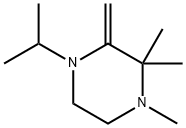 Piperazine, 4-isopropyl-1,2,2-trimethyl-3-methylene- (7CI) 结构式