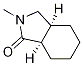 (3aS,7aR)-octahydro-2-Methyl-1H-Isoindol-1-one 结构式