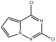 2,4-二氯吡咯并[2,1-f][1,2,4]三嗪 结构式