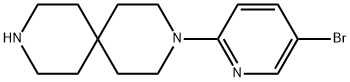 3-(5-溴吡啶-2-基)-3,9-二氮杂螺[5.5]十一烷 结构式