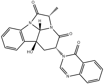 Chaetominine 结构式